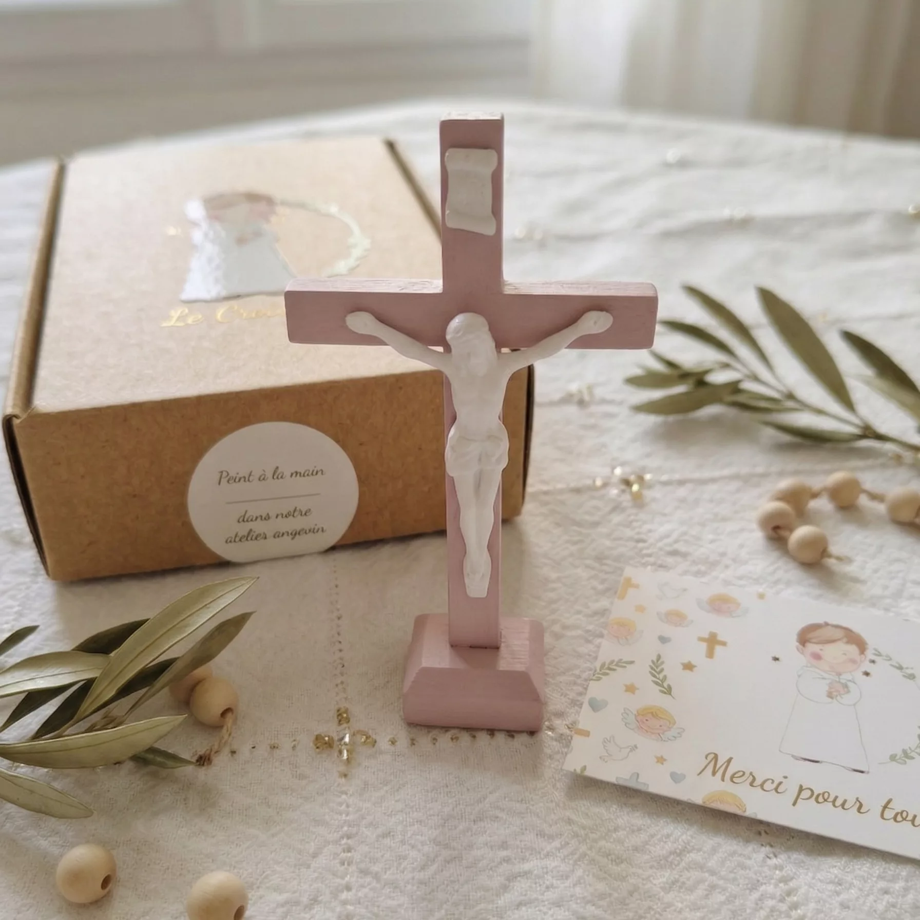 Emballage cadeau kraft Le Croisetier fabriqué en Anjou